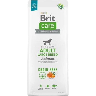Brit BRIT Care Grain-free Adult Храна за кучета, суха, за възрастни, без зърно, сьомга с картофи, 12 kg