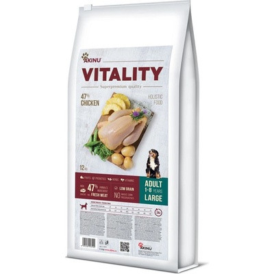 Akinu Vitality dog Adult large chicken 12 kg
