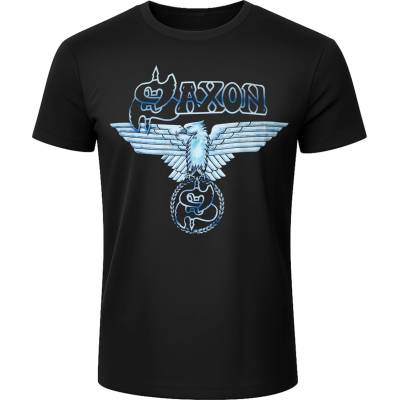 NNM мъжка тениска Saxon - 45 Years - Black - 52038200
