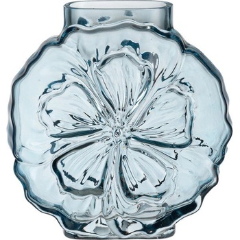 4LIVING Стъклена ваза Flora - цвят син (TB--653391)