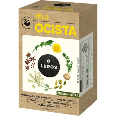Leros OČISTA TĚLA 21 sáčků