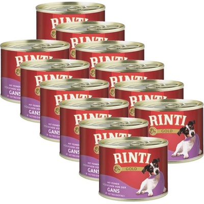RINTI Консерва RINTI GOLD гъска 12 x 185 г