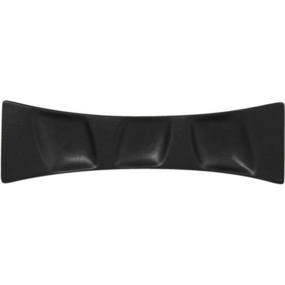 RAK Porcelain Talíř koktejlový 32 x 9,5 cm černá RAK-NFMZCP32BK