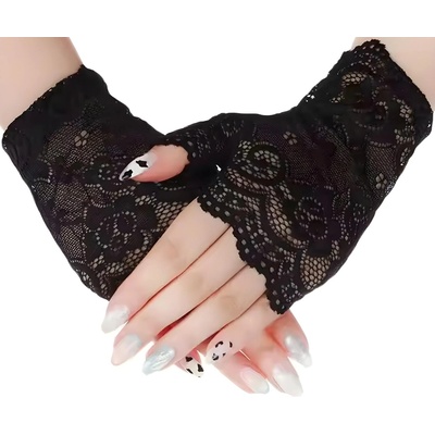 HARAHU Безпръстови ръкавици el-37686 - Черна kp37686 (el-37686)