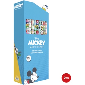 Europrice ОПАКОВЪЧНА ХАРТИЯ mickey 70 Х 200