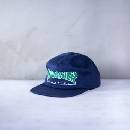 THRASHER OUTLINED SNAPBACK HAT \ Navy