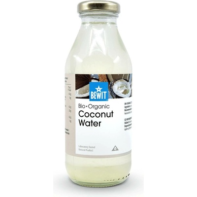 BEWIT Kokosová voda ve skle BIO 350 ml