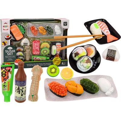 LEAN TOYS Sushi set s príslušenstvom 22 kusov