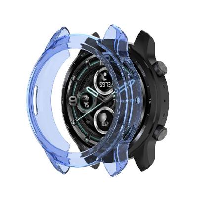 PROTEMIO 58087 TPU HALF COVER obal pre TicWatch Pro 3 Ultra GPS modrý