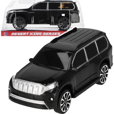 CreativeToys Černé terénní auto s natahovacím pohonem pull back