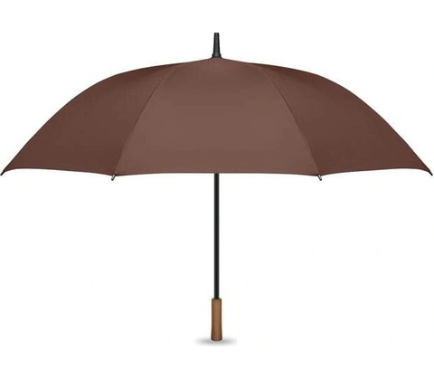 Automatický 27" dáždnik hnedá