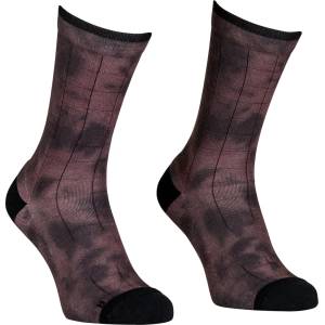 Ortovox Мъжки чорапи за колоездене Ortovox MTB Mid Sock Cycling socks - Chestnut - размер 39-41 (EU) (207-1393-0211)