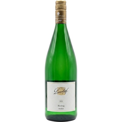 Weingut Lucashof Riesling Forster Stift trocken Gutswein Pfalz Ryzlink rýnský suché bílé víno 2025 12% 1 l (holá lahev)