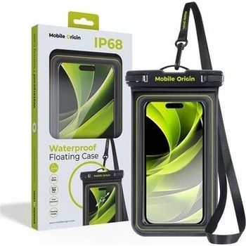 Mobile Origin Waterproof Floating Case 6.8" Black/Orange DBXL-BLK-ORG01