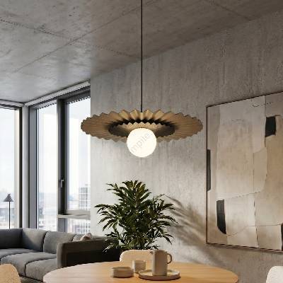 Emibig Пендел на кабел UMBRA 1xG9/8W/230V черен/бежов (EB0372)