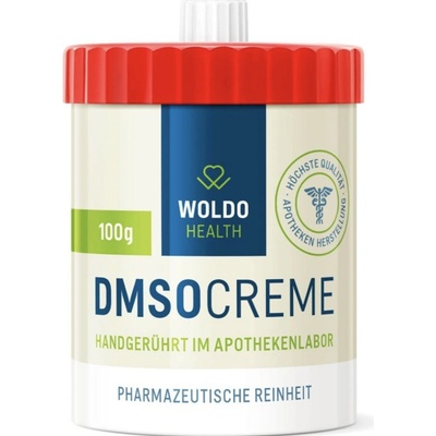 WoldoHealth DMSO Krém Dimethylsulfoxid 99,9% 100 g