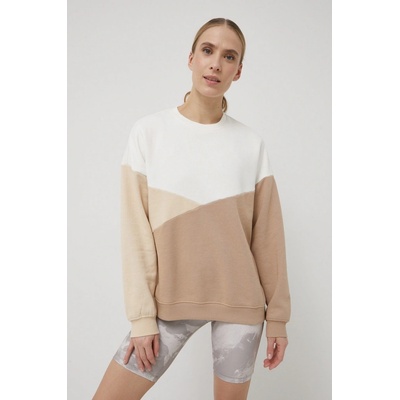 4F dámská mikina BLD013 H4L22 82S LIGHT BROWN hnědá