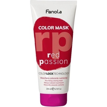 Fanola Color Mask Цветна подхранваща и хидратираща маска, Red Passion, 200 ml
