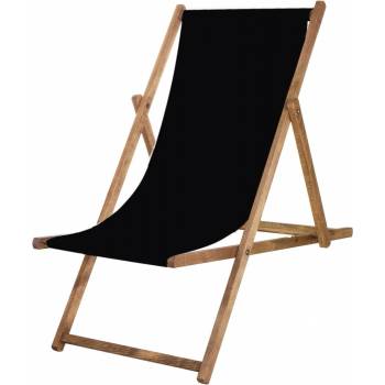 Springos Plážová stolička DC0012 čierna