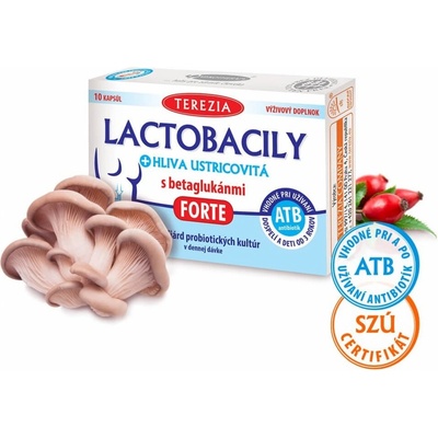 Terezia Company Hliva Ustricová + lactobacily 10 kapsúl