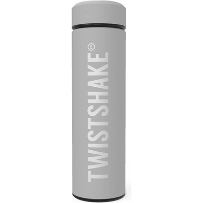 Twistshake Termoska HOT or COLD 420 ml sivá
