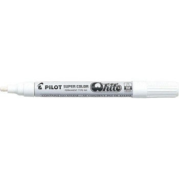 МАРКЕР ПЕРМ pilot super color sc-w-m 2.0mm БЯЛ