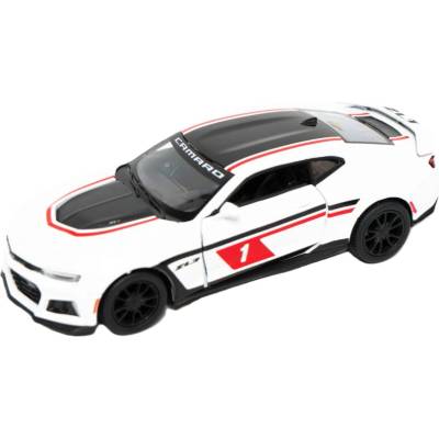 Kinsmart Метална количка Kinsmart - 2017 Chevrolet Camaro ZL1, #1, 1: 38, бяла (55121)