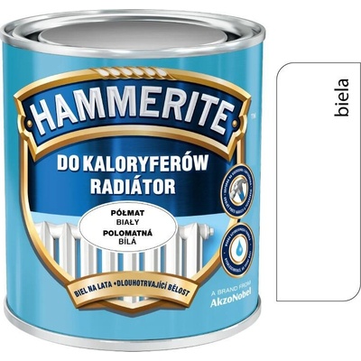 Hammerite Radiátor bílá polomatná 0,7l