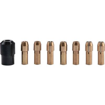 EXTOL CRAFT Kleštiny, sada 8ks, 1-1,6-2-2,3-3-2x3,2mm, hlavice M8x0,75 404191