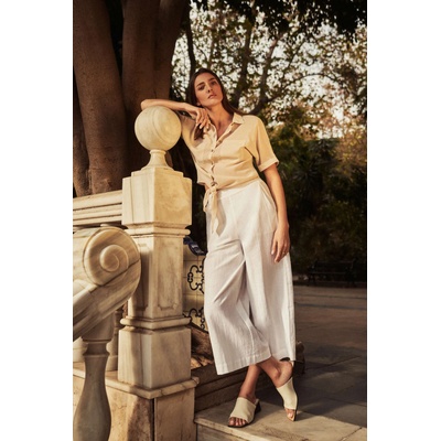 Moodo Памучни калготки Moodo Moodo | Byal | ЖЕНИ | XS