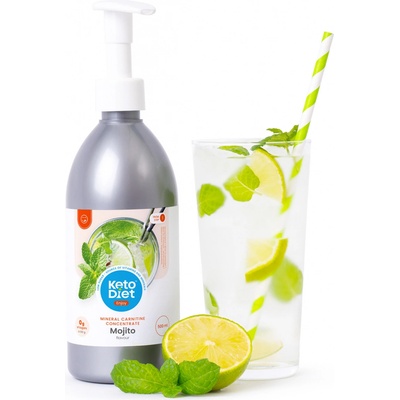 KetoDiet Low Carb sirup mojito 0,5 l