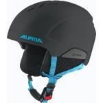 Alpina Детска скиорска каска Alpina Pizi black blue matt