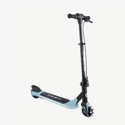 Globber Електрическа тротинетка със светеща платформа и колела globber e-motion 8 - пастелно синя