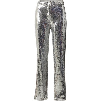 Gina Tricot Панталон сребърно, размер 36