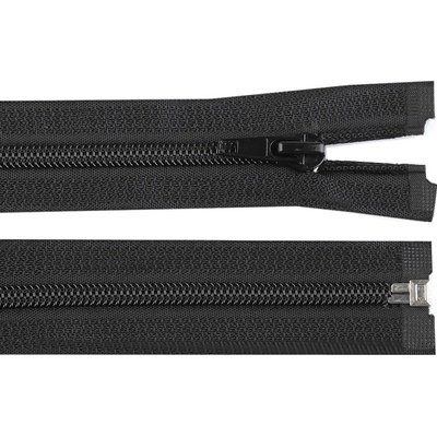 Spirálový zip No 5 délka 90 cm bundový, malé, 332 černá