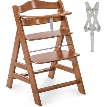 Hauck Alpha+ dřevená židle walnut