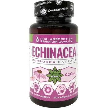 Image 1 of Cvetita Herbal Echinacea 400 mg [60 капсули]
