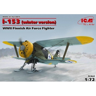 ICM I-153 winter version Finnish Air Force 1:72