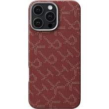 Pitaka Tactile Woven Case, PTK Red/Gold - iPhone 16 Pro KI1602PTK
