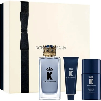 Dolce&Gabbana Dolce&Gabbana K by Dolce&Gabbana Комплект (EDT 100ml + Deo Stick 75ml + SG 50ml) за Мъже