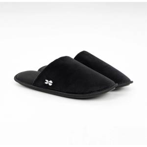 Crosshatch Пантофи Crosshatch Men's Slipfort Mule Slippers - Black