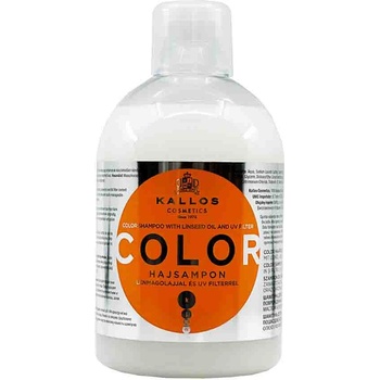 Kallos Kjmn Color Shampoo With Linseed Oil And UV Filter 1000 ml