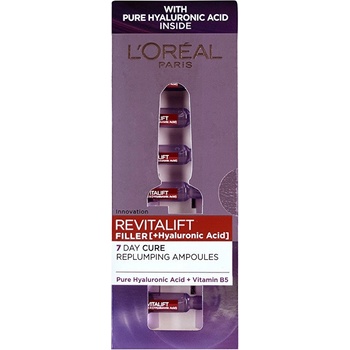 L'Oréal Revitalift Filler hyalurónové sérum v ampulkách 7 x 1,3 ml