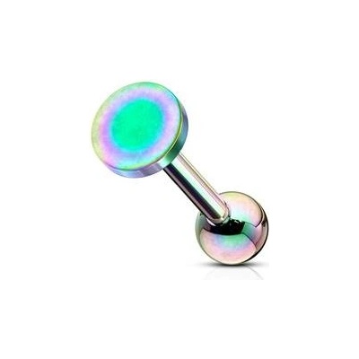 Šperky4U Cartilage piercing do ucha placička CP1053-W