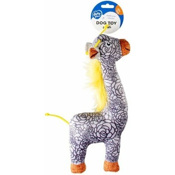 Duvo + plyšová pískajúca žirafa 32 x 14 x 5,5 cm