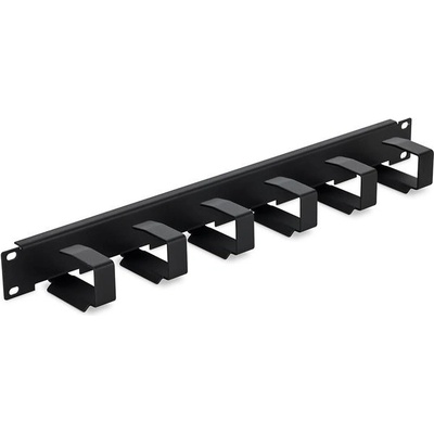 Vyvazovací panel Triton RAB-VP-X23-A1 Vyvazovací panel, 19", 1U, 6x vyvazovací háček 70x27mm, černý RAB-VP-X23-A1 – Hledejceny.cz
