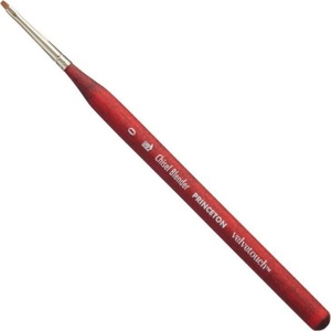 Princeton Artist Brush Velvetouch Multi-Technique Плоска четка 0 1 бр (P3950MCB0)
