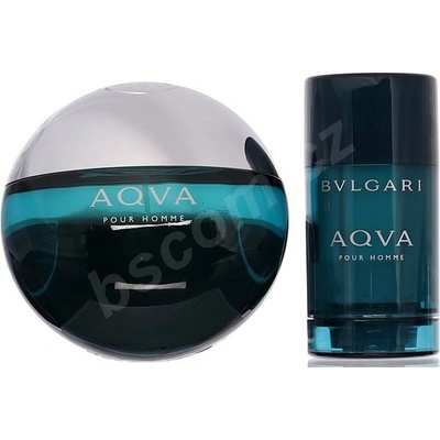 Bvlgari Aqva Pour Homme EDT 100 ml + deostick 75 ml dárková sada