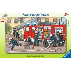 Ravensburger - Puzzle Fire brigade 15 dielikov - 1 - 39 piese