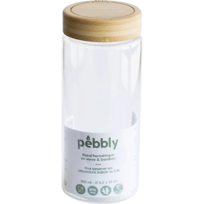 Pebbly Канистер с херметическо затваряне Pebbly - 850 ml, 8.5 х 21 cm (PEBBLY PKV028)